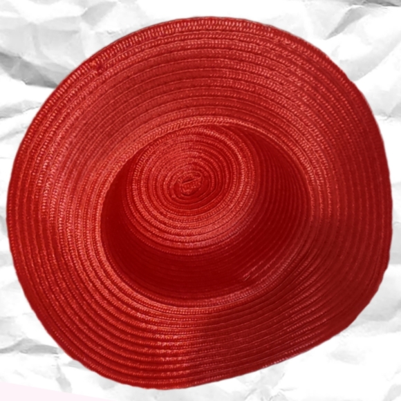 Red Hat with Purple Hat Brooch - Picture 2 of 12